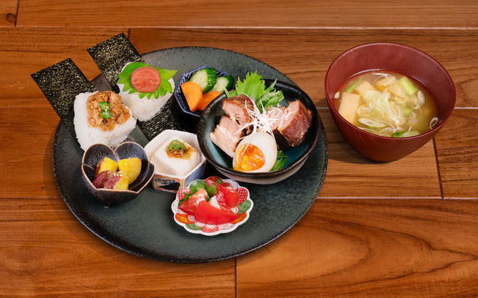 釜炊きおむすび御膳